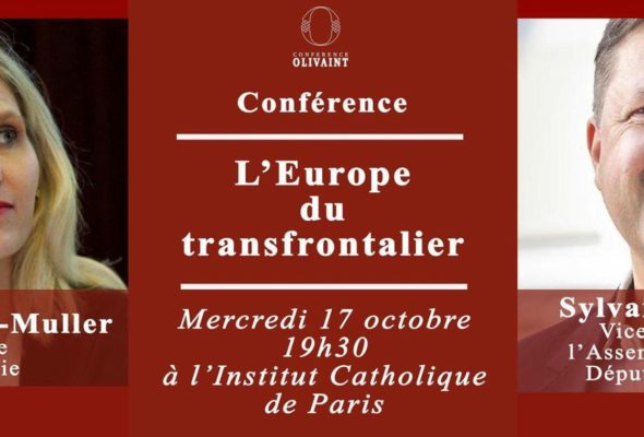 Conférence Olivaint sur l‘Europe du transfrontalier