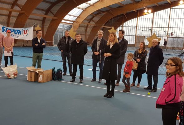 Archamps / Remise des récompenses Tennis – circuit des « petites étoiles »