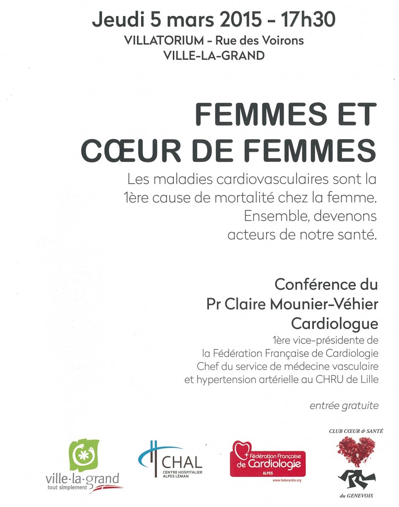 Invitation Coeur et femmes 05-03-15