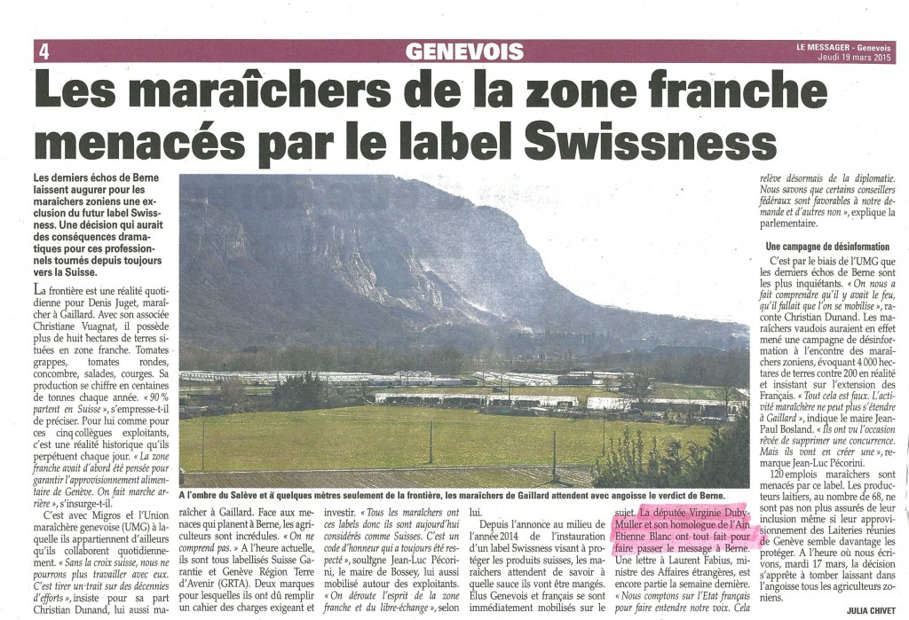 Swissness LM 19-03-15