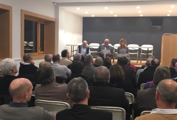 Vers / réunion des maires du canton