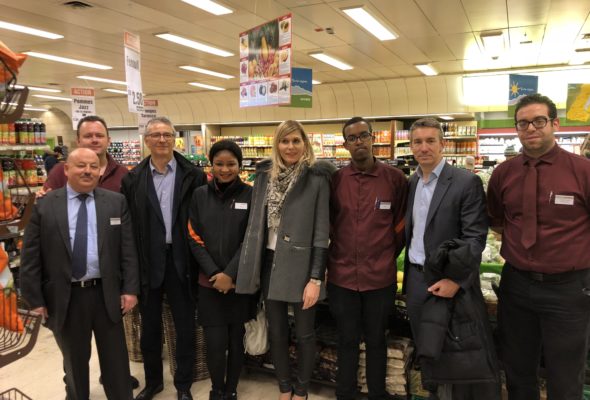 Visite du magasin-école de Migros Genève