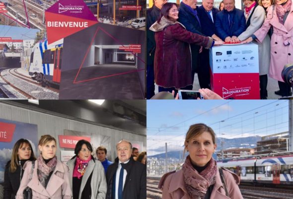 Annemasse / Inauguration du pôle d’échanges multimodal