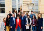 Accueil de jeunes de Haute-Savoie venus visiter l’Assemblée nationale par l’intermediaire de la JCE d’Annecy