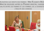 Je suis intervenue hier lors d’une audition de la ministre déléguée à l’égalité femmes-hommes, à la diversité et à l’égalité des chances Elisabeth Moreno, devant la délégation aux droits des femmes