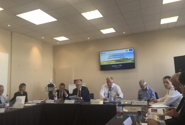 Séminaire de travail sur « La juste répartition de la fiscalité et des charges en zone transfrontalière »
