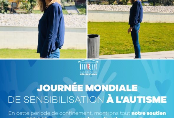 Tous en bleu pour la journée mondiale de l’autisme le 2 avril