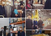 Saint-Julien / visite de l’entreprise Décoral, lauréate du fonds de modernisation et de diversification de l’aéronautique