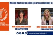 🗞📰 Présentation des propositions de la mission-flash avec Géraldine Bannier sur les aides à la presse régionale et locale