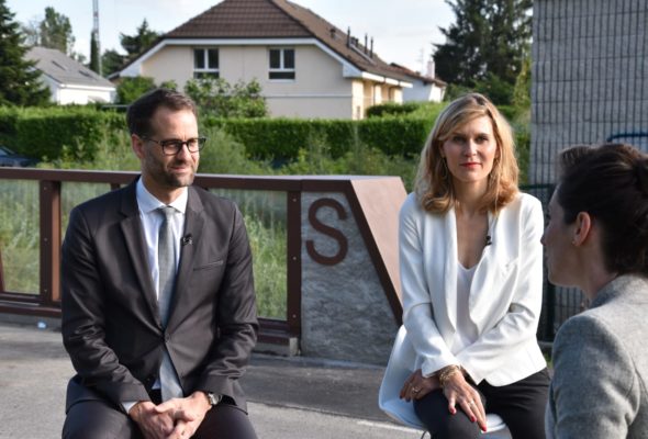 Dans l’émission transfrontalière « Ensemble à la frontière » avec Antonio Hodgers sur Léman bleu