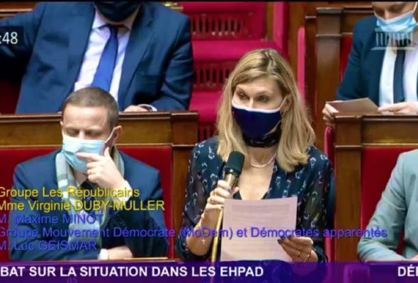 Je suis intervenue merredi lors du débat sur la situation dans les EHPAD, dans l’hémicycle.