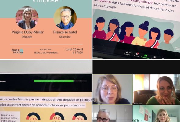 Intervention dans le cadre du webinaire organisé par Élues locales : « Femmes en politique : ce qu’il faut savoir pour s’imposer ! »