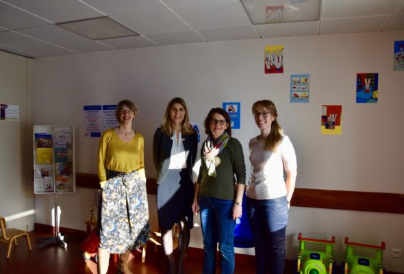 St-Julien / visite du pôle médico-social